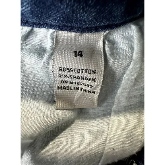 Resfeber Los Angeles Collection Skinny Boyfriend Jeans Size 14 - Picture 5 of 5